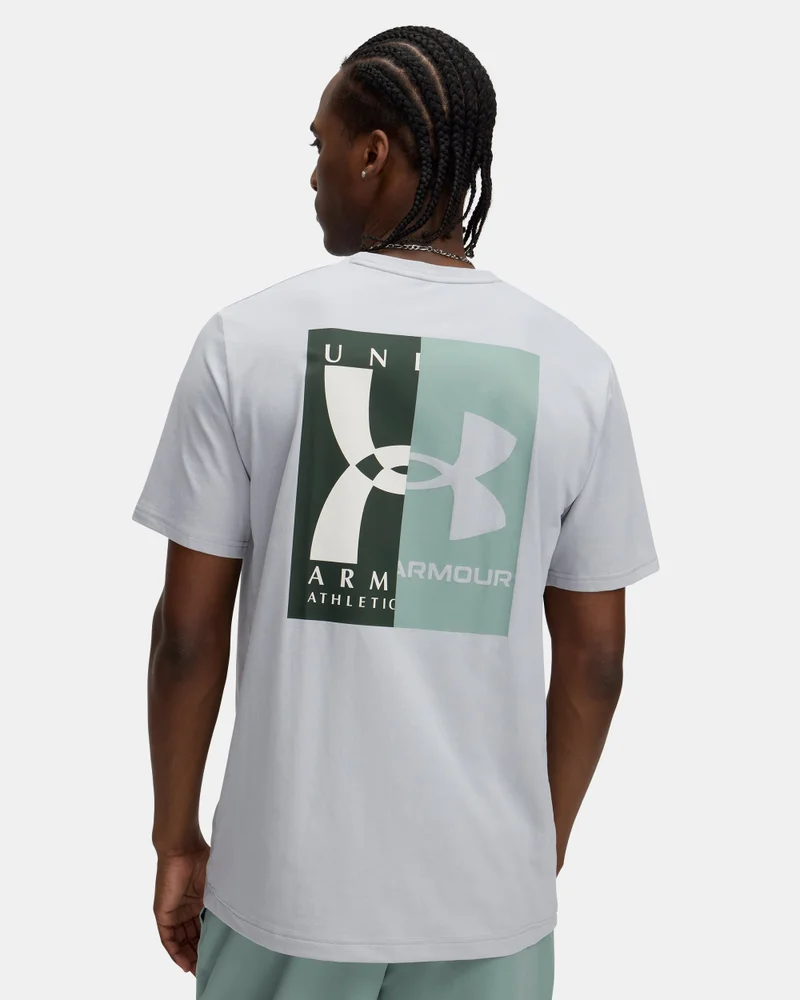 اندر ارمر تيشيرت شعار إيفول للرجال